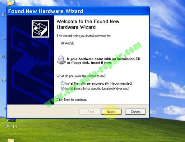 How to Install UPA USB Programmer V1.3 Software (11)