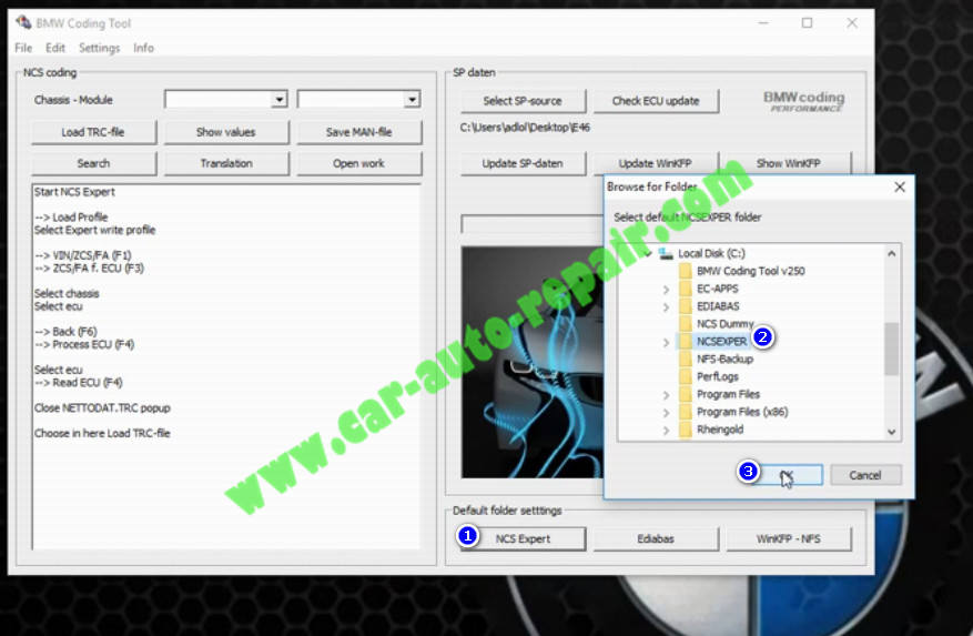 How to Use BMW Coding Tool Update SP-Danten File (3)