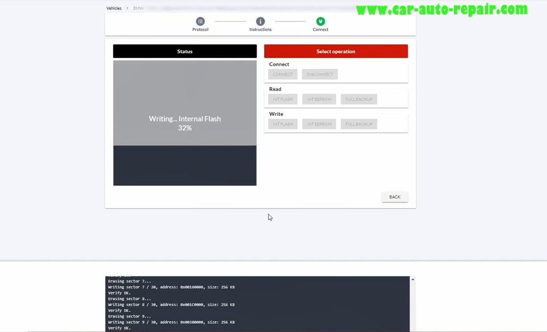 How to Use FLEX Programmer to Clone BMW Bosch MDG1 ECU (12)