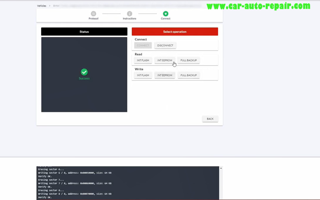 How to Use FLEX Programmer to Clone BMW Bosch MDG1 ECU (13)