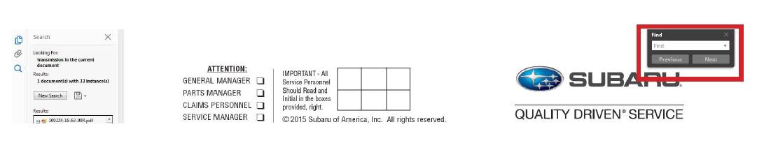 How to Use Subaru Technical Information System (STIS) (13)