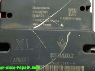 How to Use XPROG Programmer to Reset Renault Clio 4 Airbag Module (1)