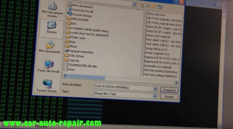 How to Use XPROG Programmer to Reset Renault Clio 4 Airbag Module (5)