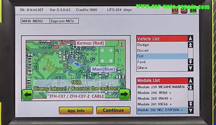 How to Use Zed-Full Program Key For Fiat Egea (OBD Can't Support) (17)