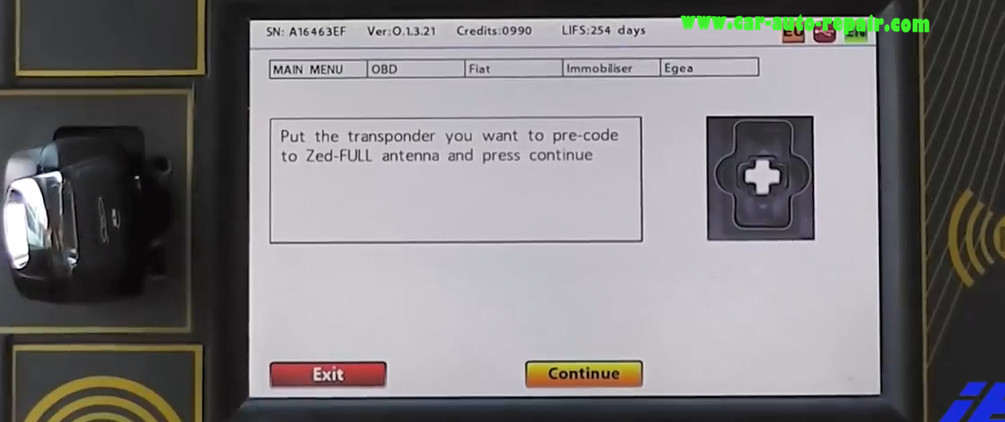 How to Use Zed-Full Program Key For Fiat Egea (OBD Can't Support) (25)