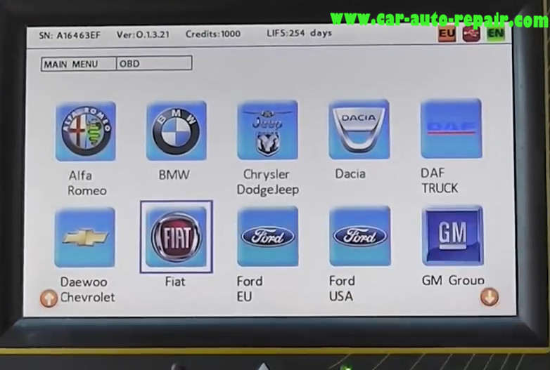 How to Use Zed-Full Program Key For Fiat Egea (OBD Can't Support) (3)