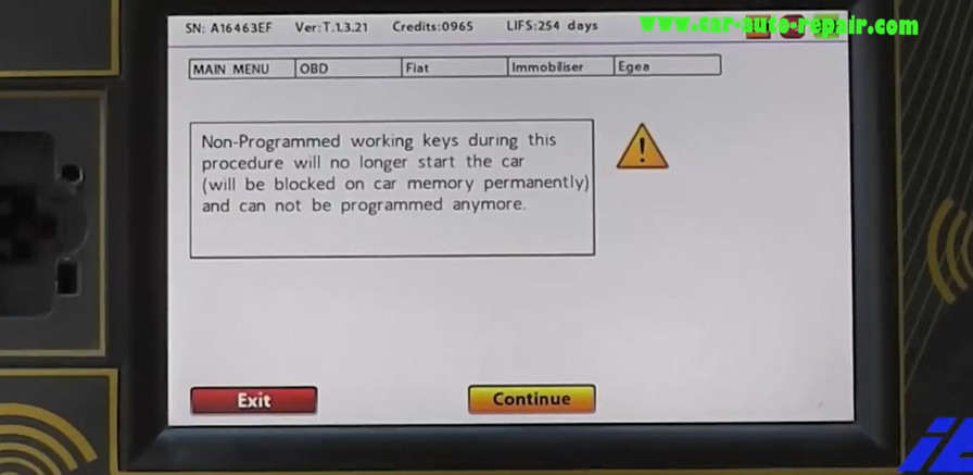 How to Use Zed-Full Program Key For Fiat Egea (OBD Can't Support) (30)
