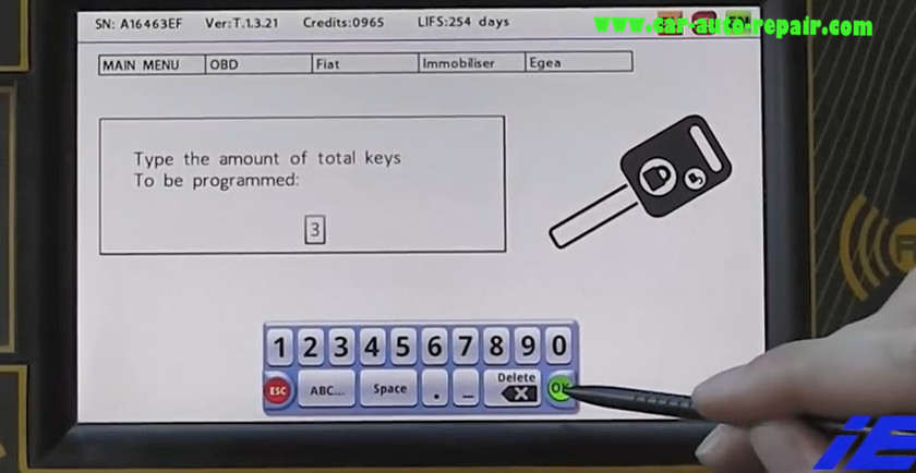 How to Use Zed-Full Program Key For Fiat Egea (OBD Can't Support) (31)