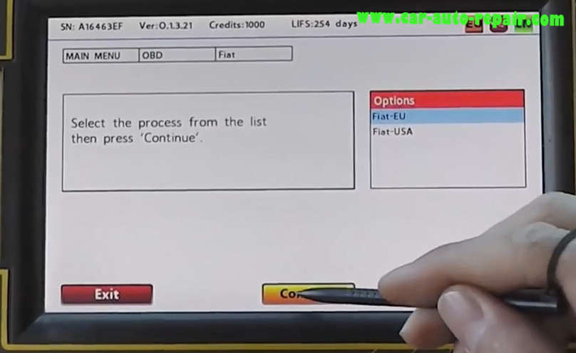 How to Use Zed-Full Program Key For Fiat Egea (OBD Can't Support) (4)