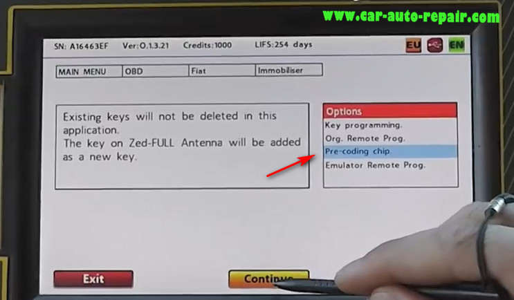 How to Use Zed-Full Program Key For Fiat Egea (OBD Can't Support) (6)