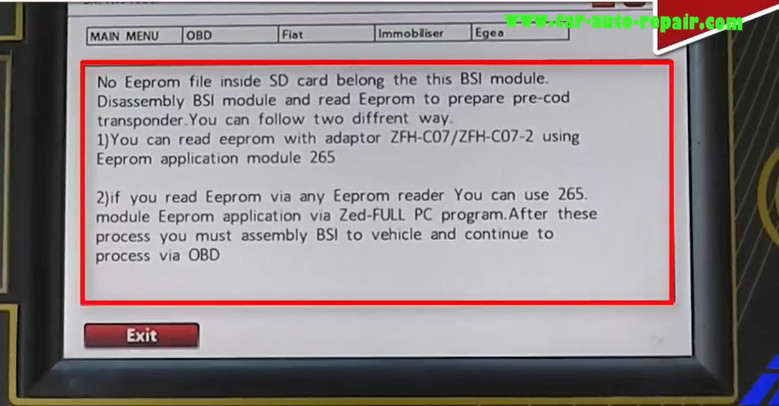 How to Use Zed-Full Program Key For Fiat Egea (OBD Can't Support) (9)