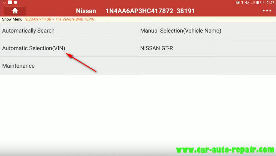 Nissan Sentra 2014 Steering Angle Sensor Adjustment (5)