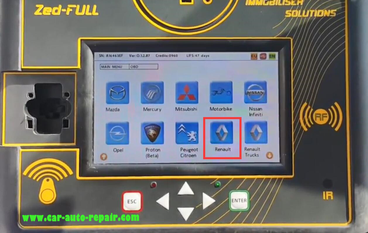 Renault SYMBOL 13+ Key Programming by Zed-Full Programmer (3)