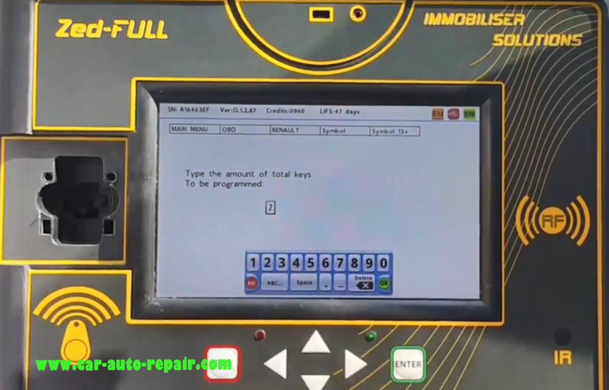 Renault SYMBOL 13+ Key Programming by Zed-Full Programmer (6)