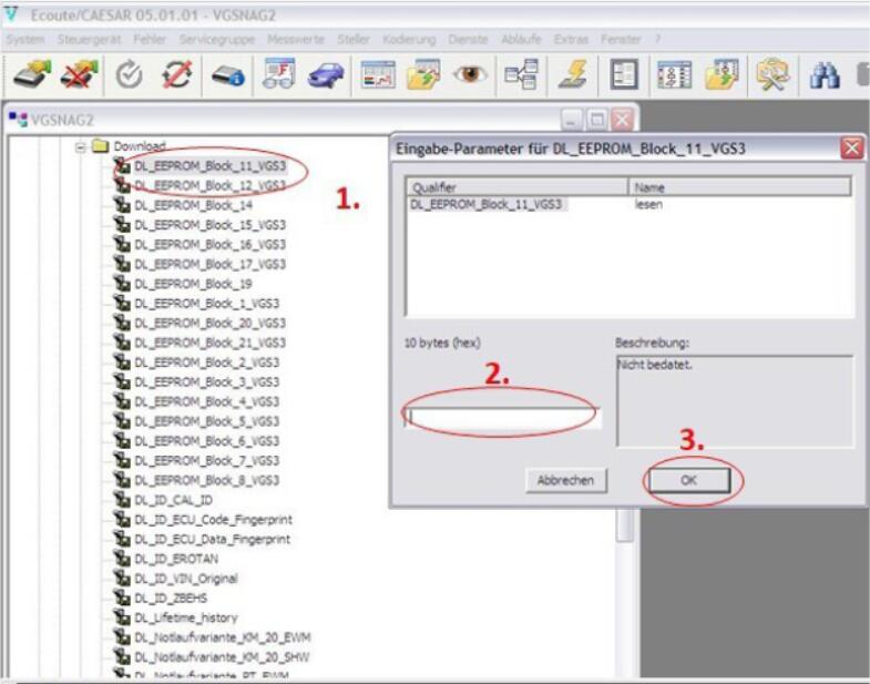 Use Benz Vediamo Back & Restore ECU Data (9)