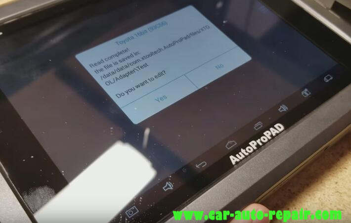 AutoProPAD ReflashInitialize Toyota Lexus Immobilizer System (16)