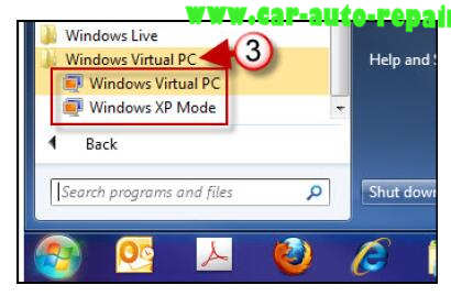 How to Install HHT-WIN on Window 7 by XP Mode (2)