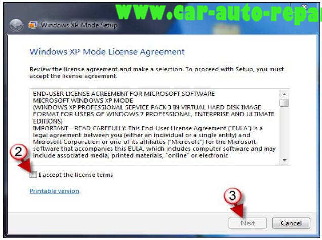 How to Install HHT-WIN on Window 7 by XP Mode (3)