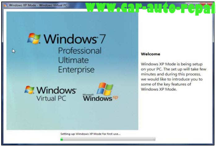 How to Install HHT-WIN on Window 7 by XP Mode (7)