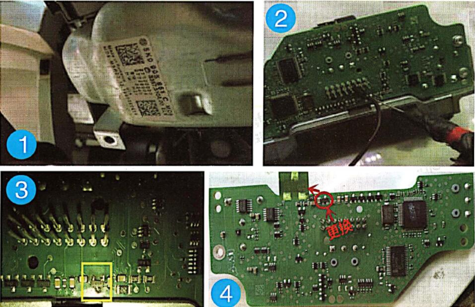 How to Repair VW Steering Warning Light On & P305300 Trouble (2)