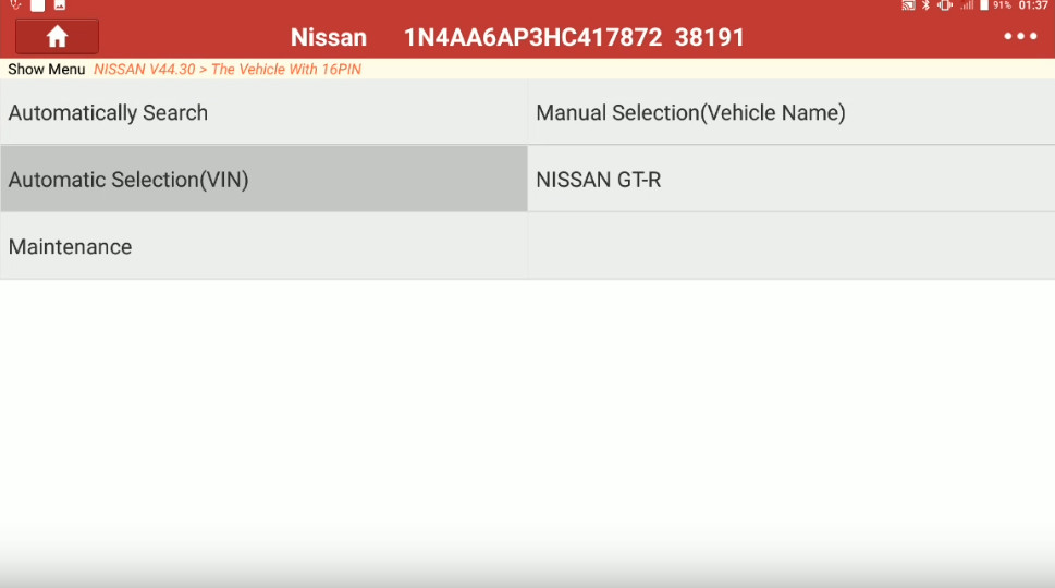 Launch X431 Torque Adjust Trailer Hitch Detection Range for Nissan Maxima (3)