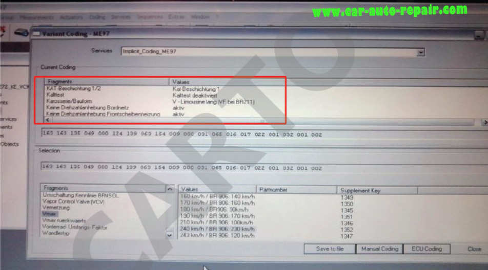 Mercedes Benz R-Class 251 Speed Limit Coding by Vediamo (10)