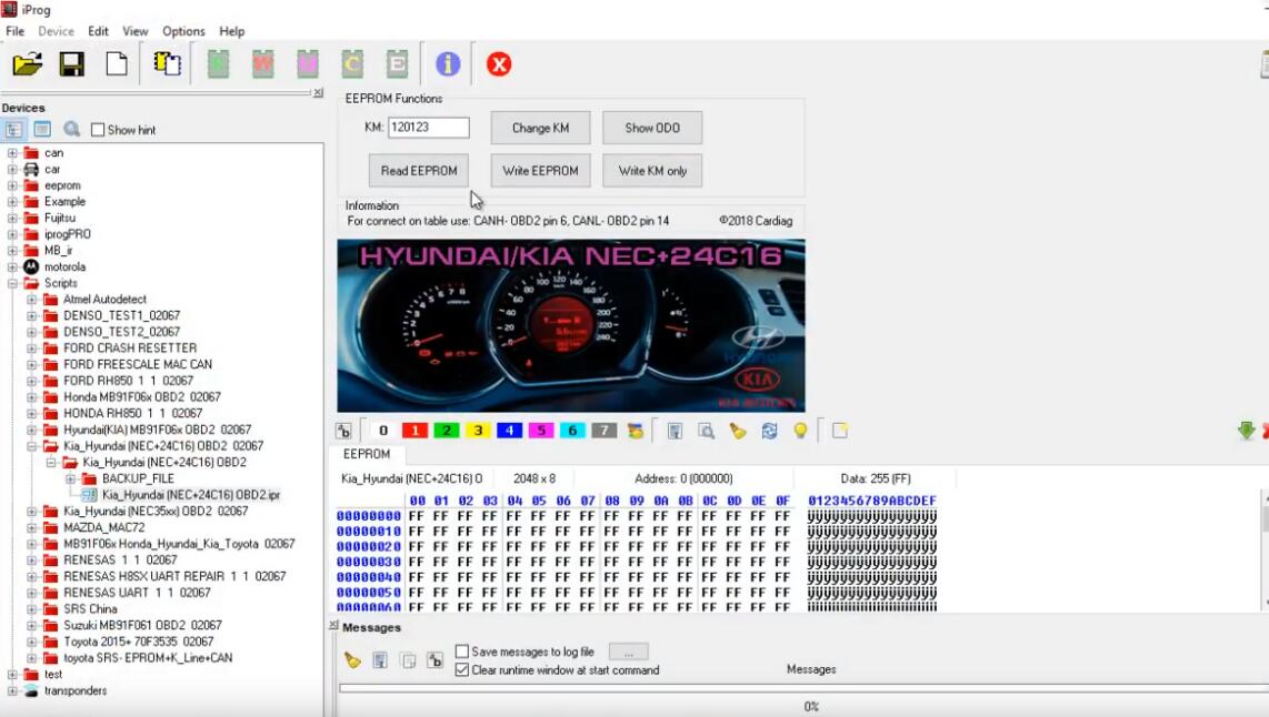 iProg Pro Change Odometer for Hyundai NEC+24C16 (1)