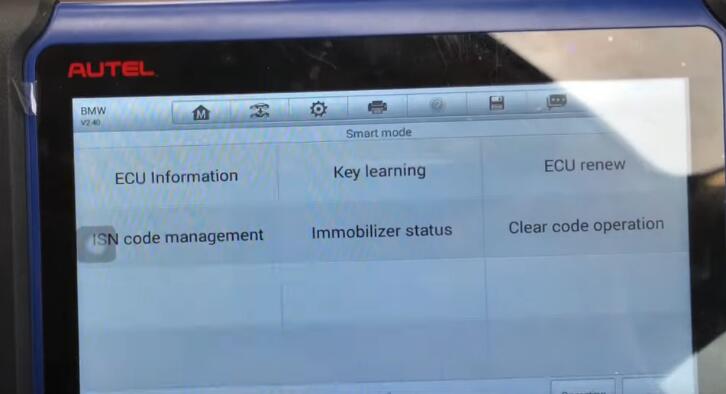 Autel IM508 Add New Smart Key for BMW E90 CAS32008 by OBD (3)