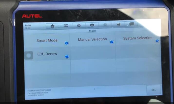 Autel IM508 Add New Smart Key for BMW E90 CAS32008 by OBD (9)
