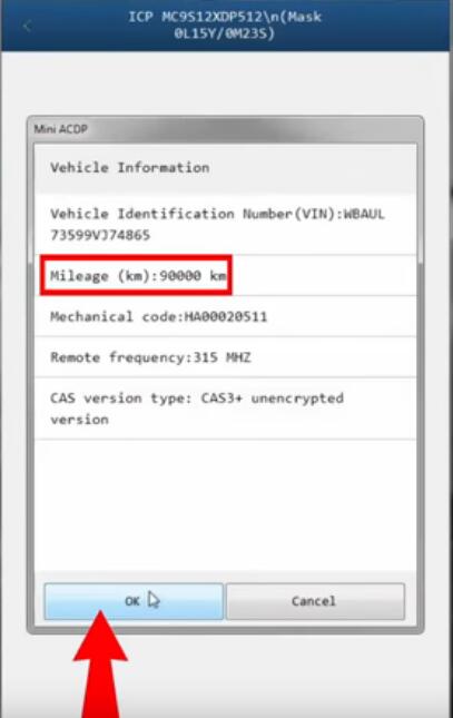 BMW CAS3CAS3+ Mileage Reset by Yanhua ACDP (19)