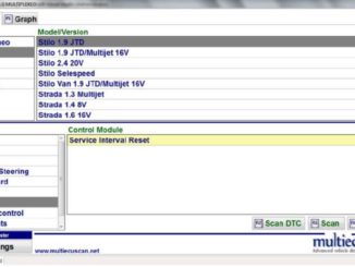 FIAT Stilo Service Interval Reset by Multiecuscan After Oil Change (1)