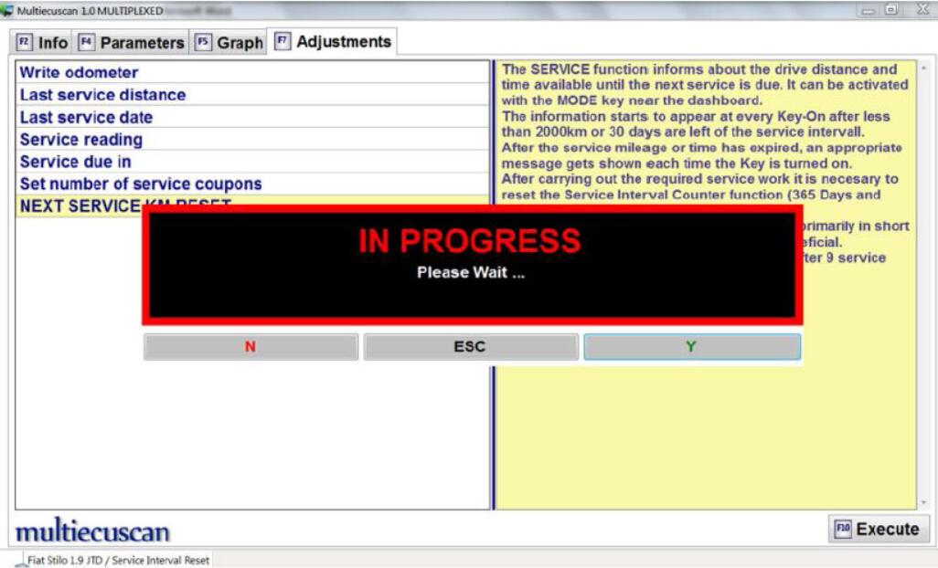 FIAT Stilo Service Interval Reset by Multiecuscan After Oil Change (6)