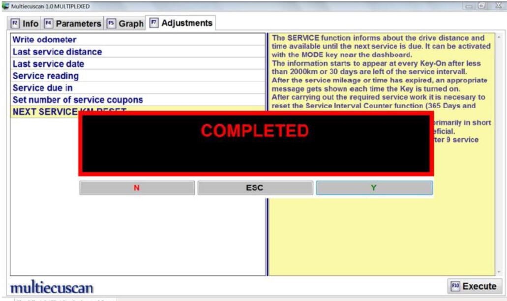 FIAT Stilo Service Interval Reset by Multiecuscan After Oil Change (7)