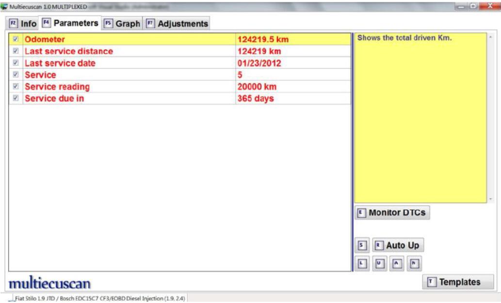 FIAT Stilo Service Interval Reset by Multiecuscan After Oil Change (8)