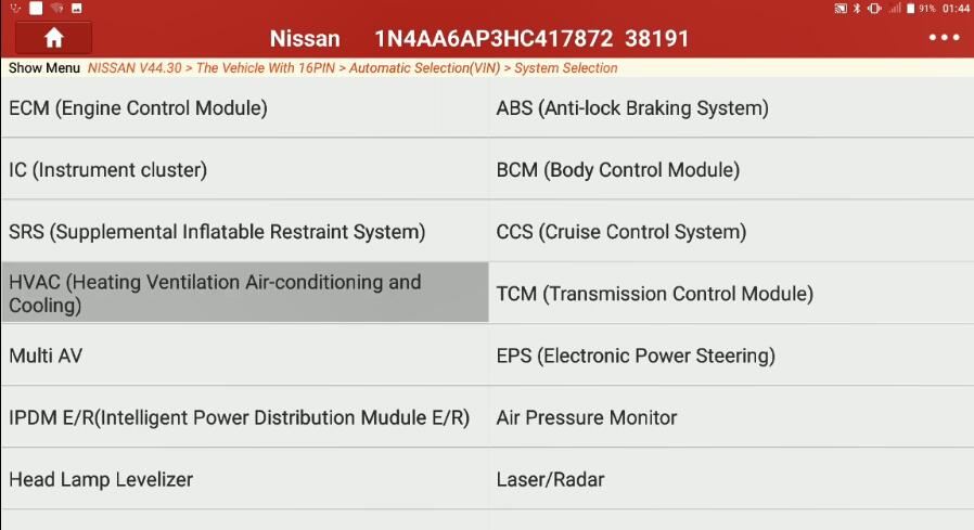 Launch X431 Throttle Set FRE Memory for Nissan Maxima 2017 (2)