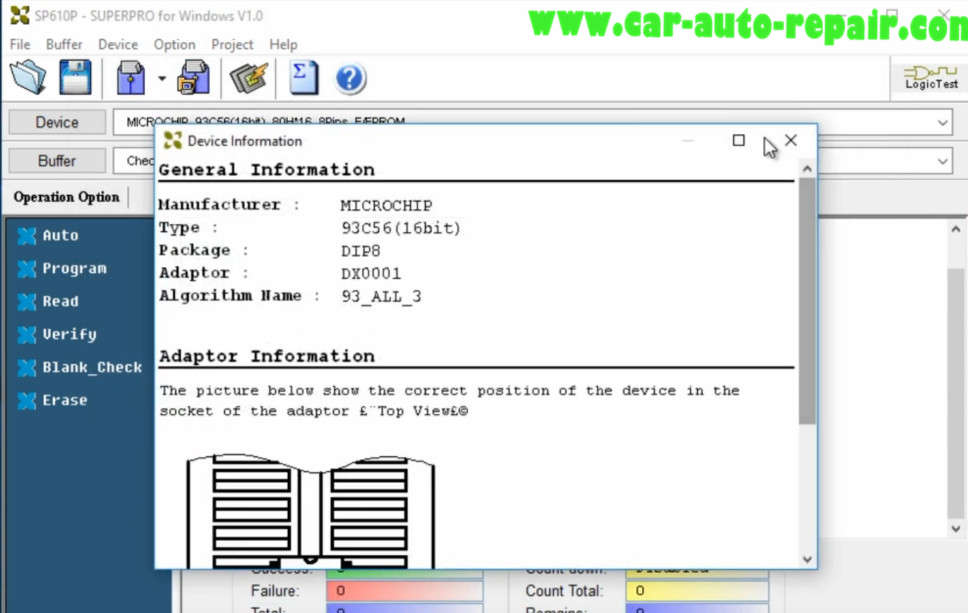 Toyota Corolla 2012 Airbag Crash Data Reset by Super Pro 610P (13)