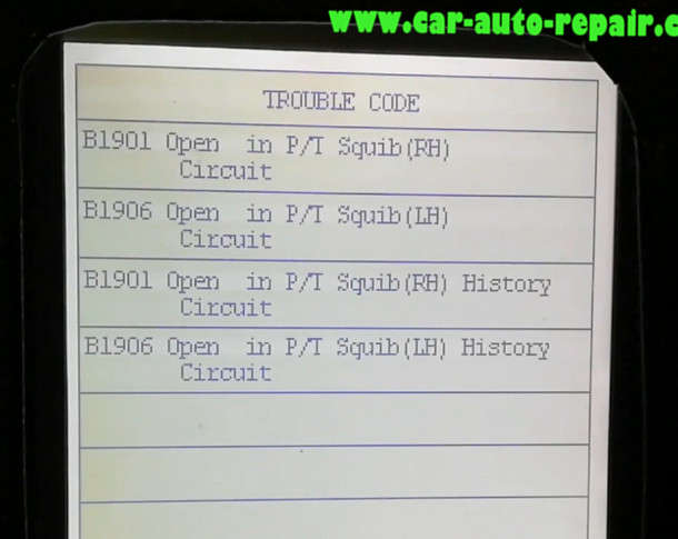 Toyota Corolla 2012 Airbag Crash Data Reset by Super Pro 610P (6)