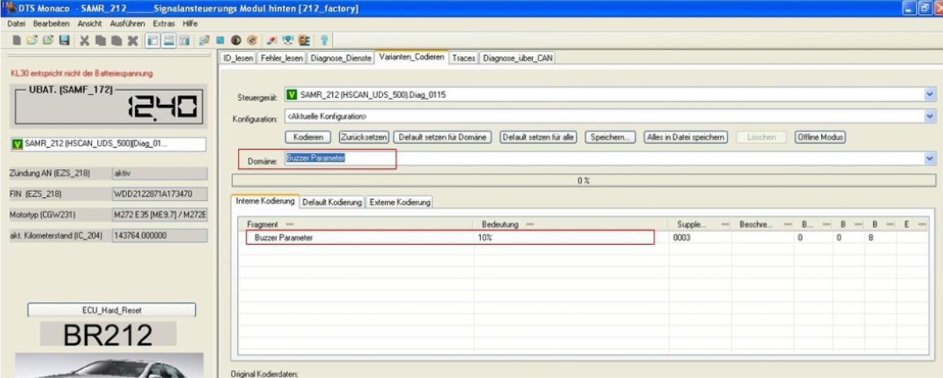 Benz DTS Coding for Door Closing/Opening Sound & Volume Change-1