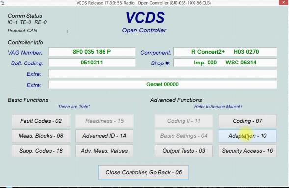 Audi A3 Drive School Mode Speed Display Coding by VCDS (3)