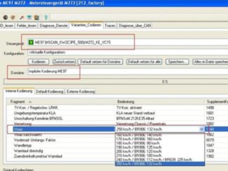 DTS Monaco Coding for Benz ME97 ECU Changing Vmax (2)