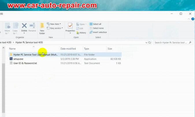 How to Install Hyster PC Service Tool V4.93 Diagnostic Software (1)