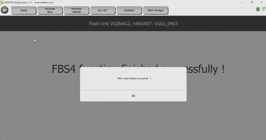 How to Renew Benz FBS4 VGSNAG2 TCU by AVDI Programmer (10)