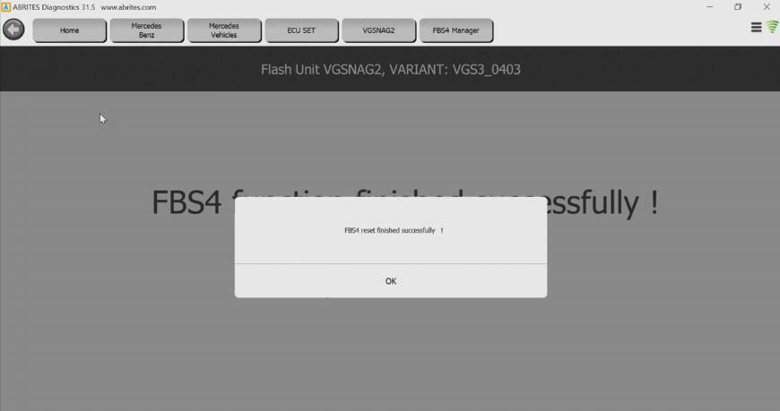 How to Renew Benz FBS4 VGSNAG2 TCU by AVDI Programmer (10)
