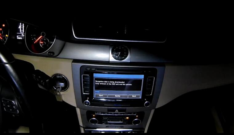 How to Update Volkswagen RNS510 Navigation Map (10)