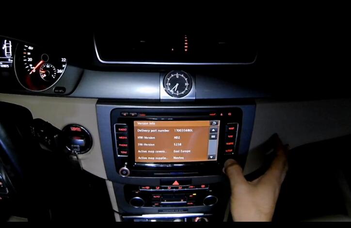 How to Update Volkswagen RNS510 Navigation Map (5)