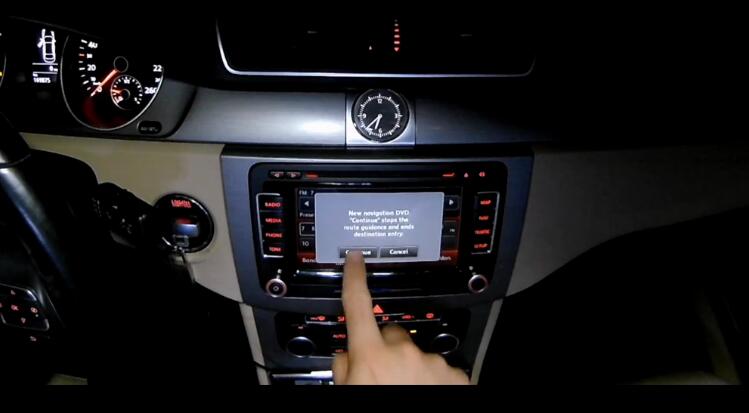 How to Update Volkswagen RNS510 Navigation Map (8)