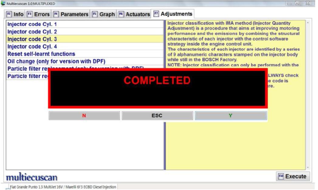 Multiecuscan Injector IMA Coding for Fiat Grande Punto 1.3 Multijet (10)