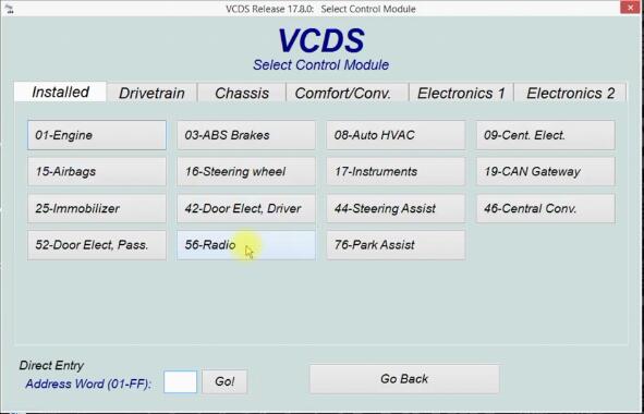 Chức năng VCDS sang Active AUX cho RCD300 của chính bạn (3)
