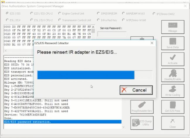 Benz-W220-S-Class-Key-Programming-by-AVDI-Programmer-11