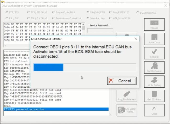 Benz-W220-S-Class-Key-Programming-by-AVDI-Programmer-12